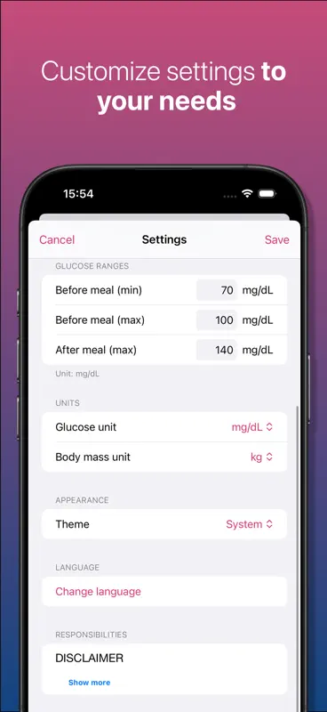 Avalvi Care Blood Sugar screenshot 8 of 8