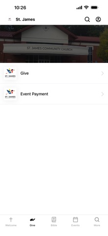 St. James Alpharetta app screenshot 2