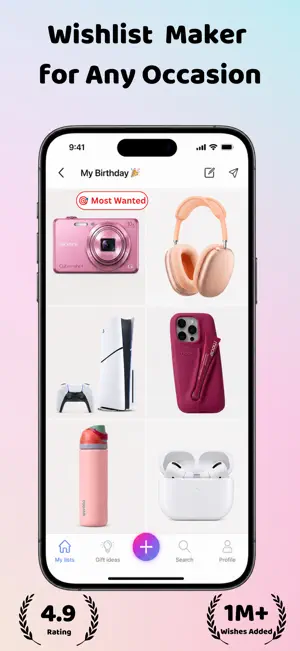 Wishlist Maker - Wishdeck screenshot 1