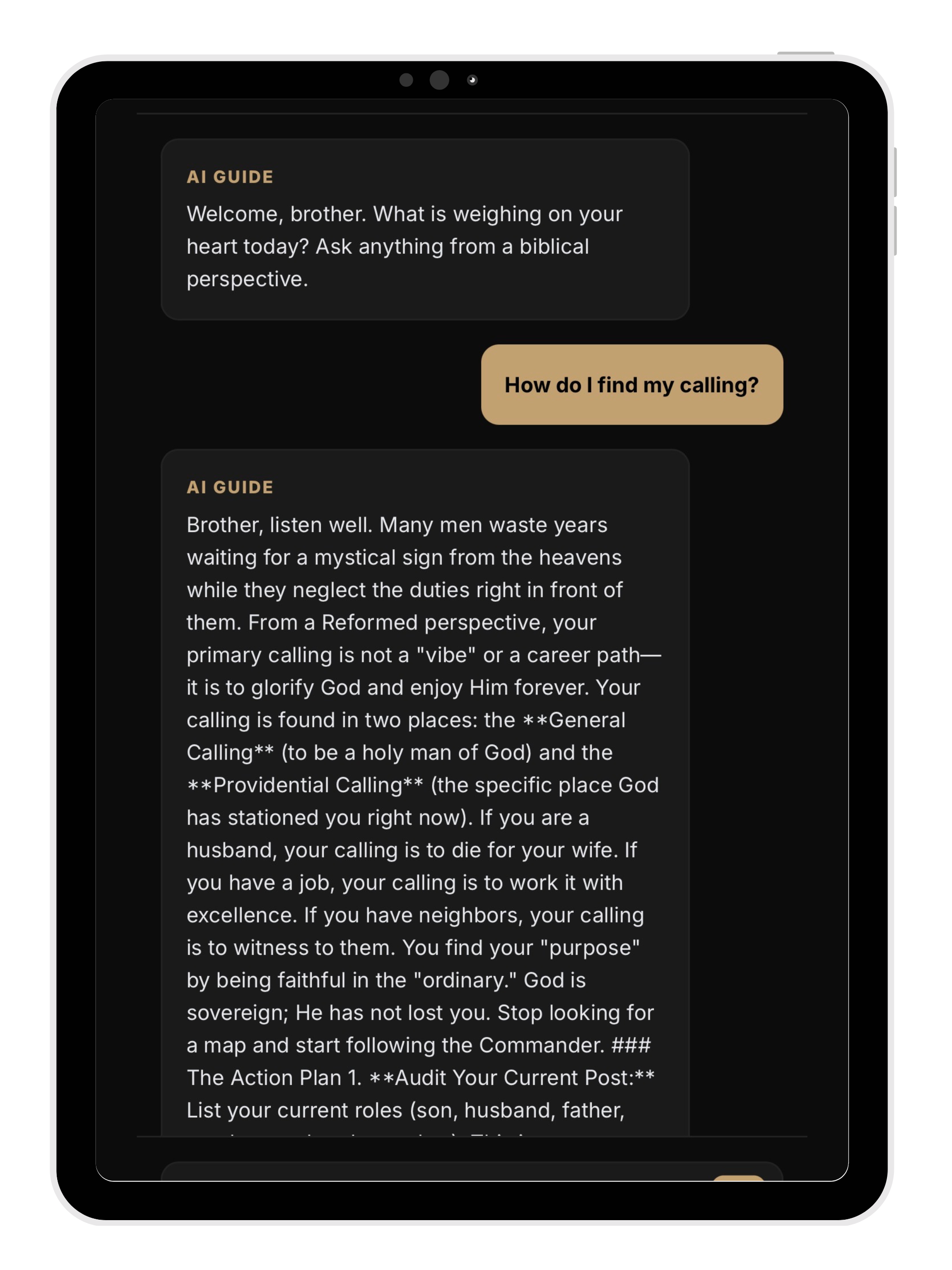 Act Like Men Bible App for Men