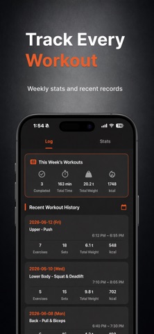 Repriot - Strength Log Screenshot 2 of 6