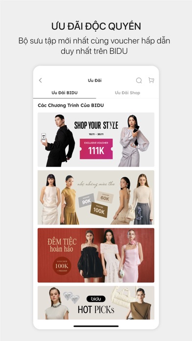 Screenshot #3 pour BIDU – FASHION & SHOPPING