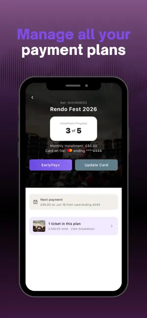 Tickxts iPhone screenshot 2