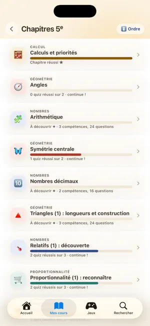 Mission Maths Collège screenshot 3