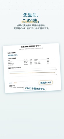 かんたん点眼手帳 目薬アラーム・緑内障の眼圧記録と通院管理 のスクリーンショット