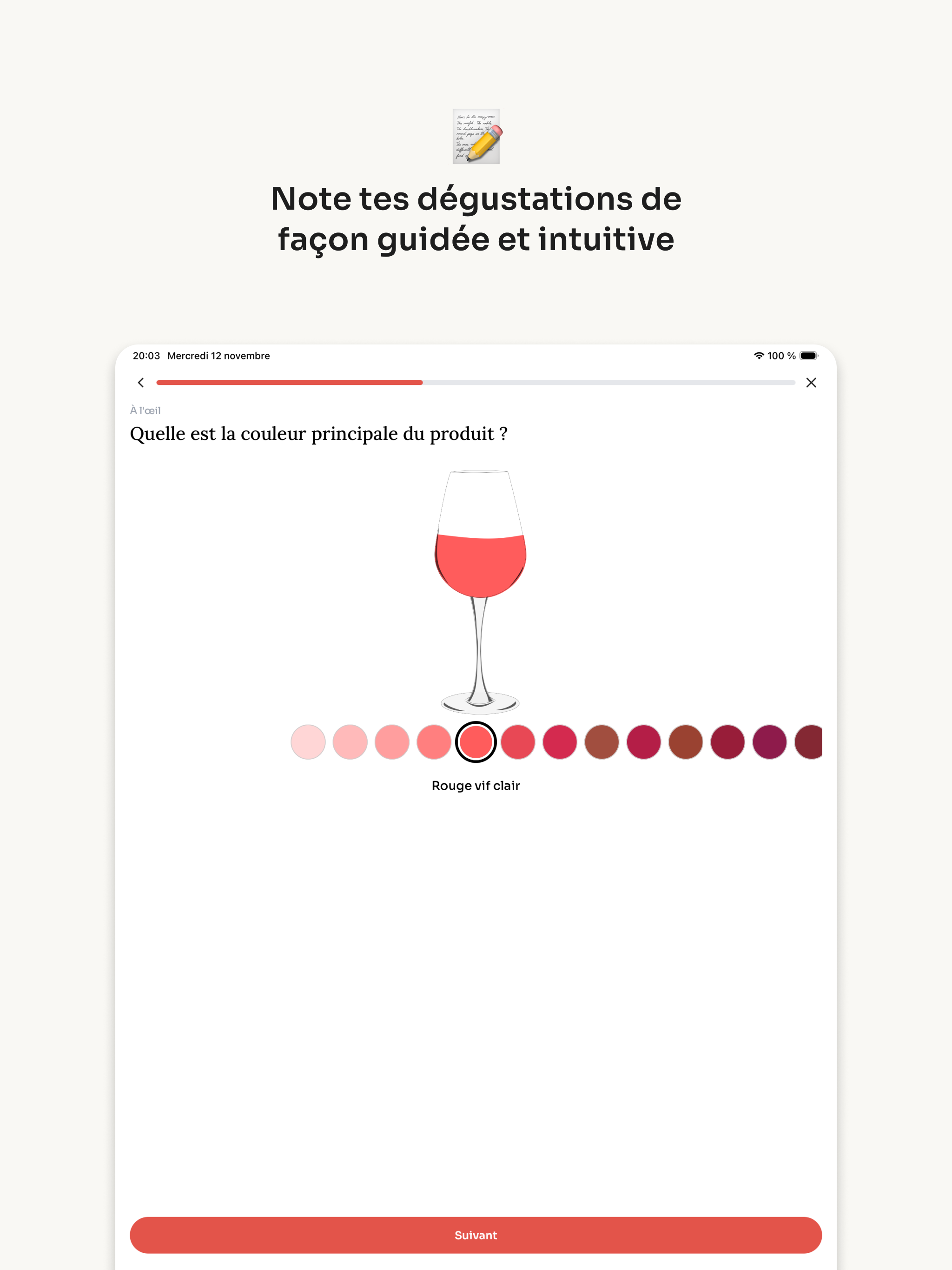 Degustr: Carnet de dégustation