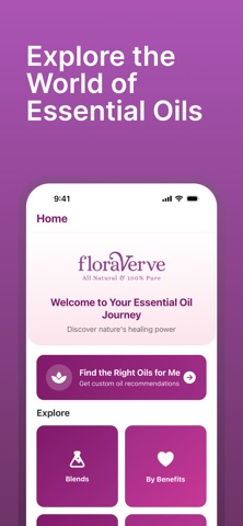 floraVerve Essential Oil Guide screenshot