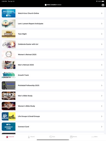 App screenshot