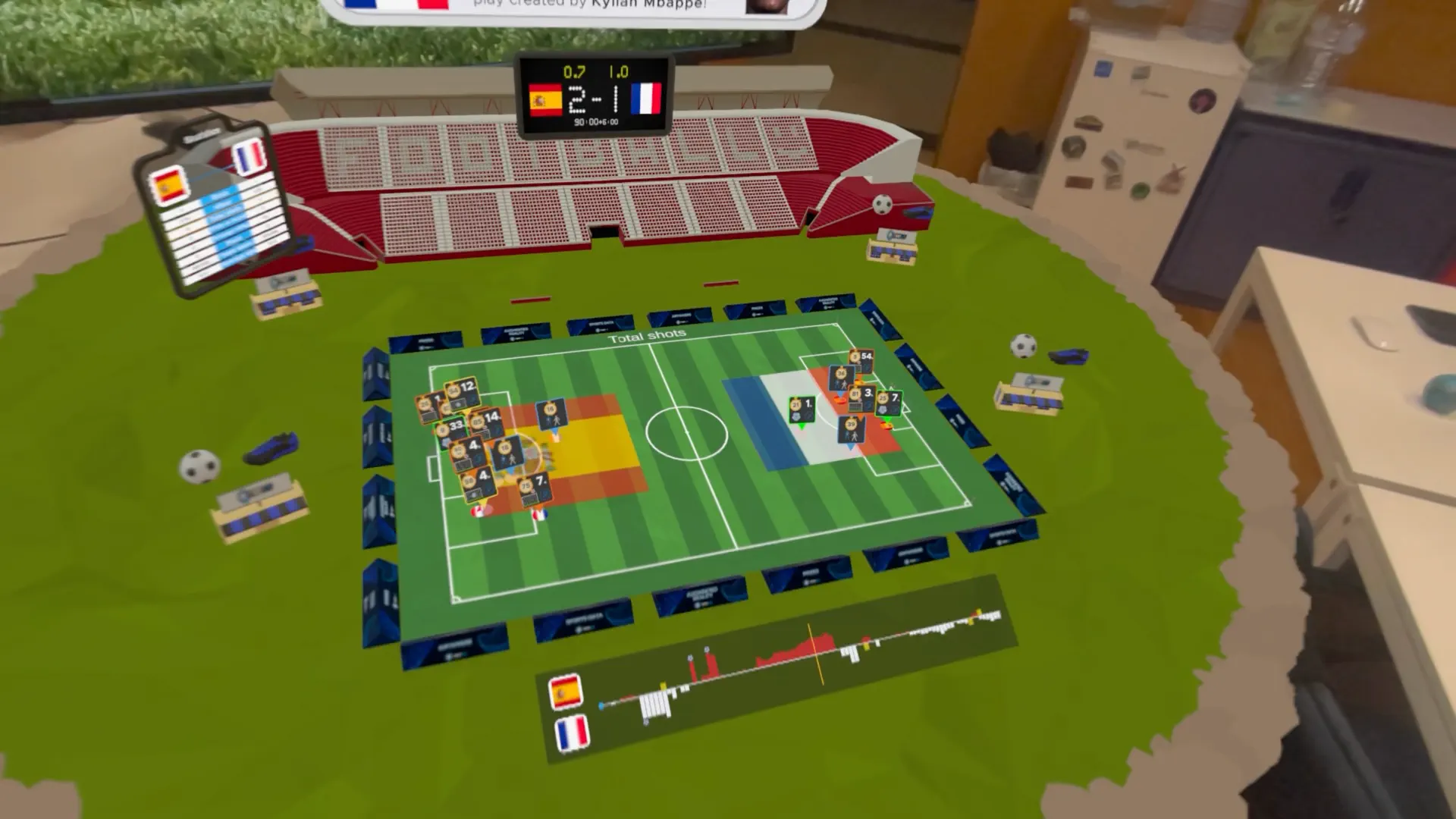 FootAR - 3D Football & xGoal screenshot 2