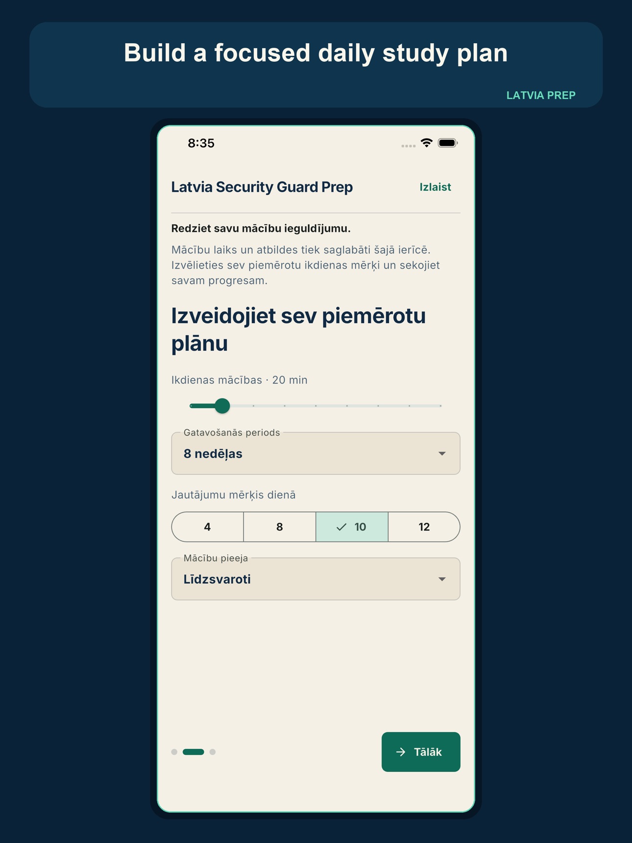 Screenshot 7 of Latvia Security Guard Prep