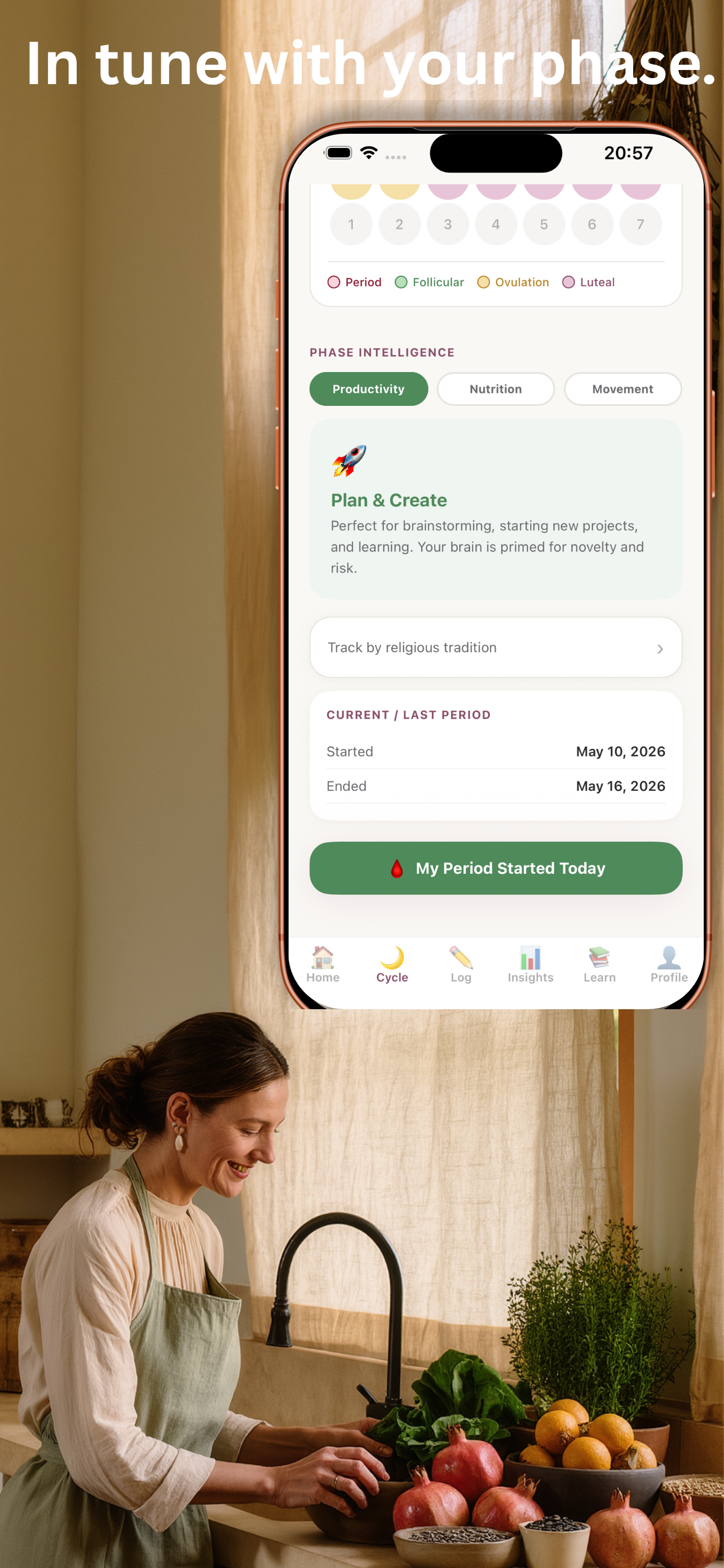 Vera–Women's Health & AI Cycle