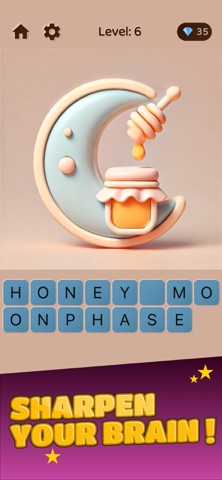 Pic 2 Word: idioms Quiz Games iPhone screenshot