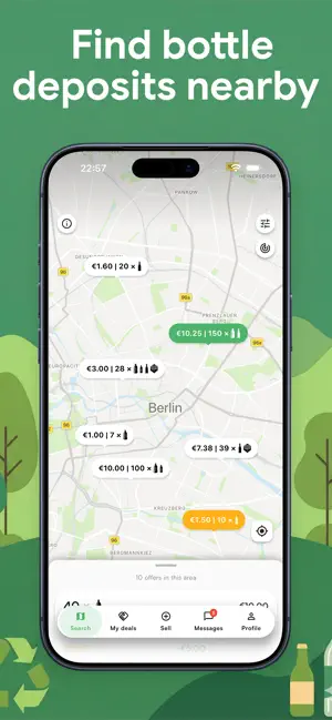 Bottle Deposit: Findflasche screenshot 2
