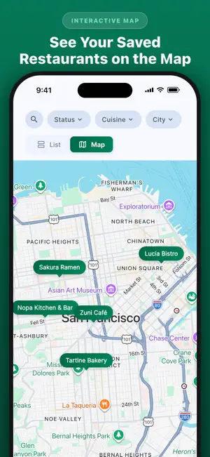 Dinny: Restaurant Tracker screenshot 2