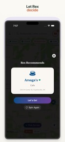 Rex - Restaurant Discovery screenshot