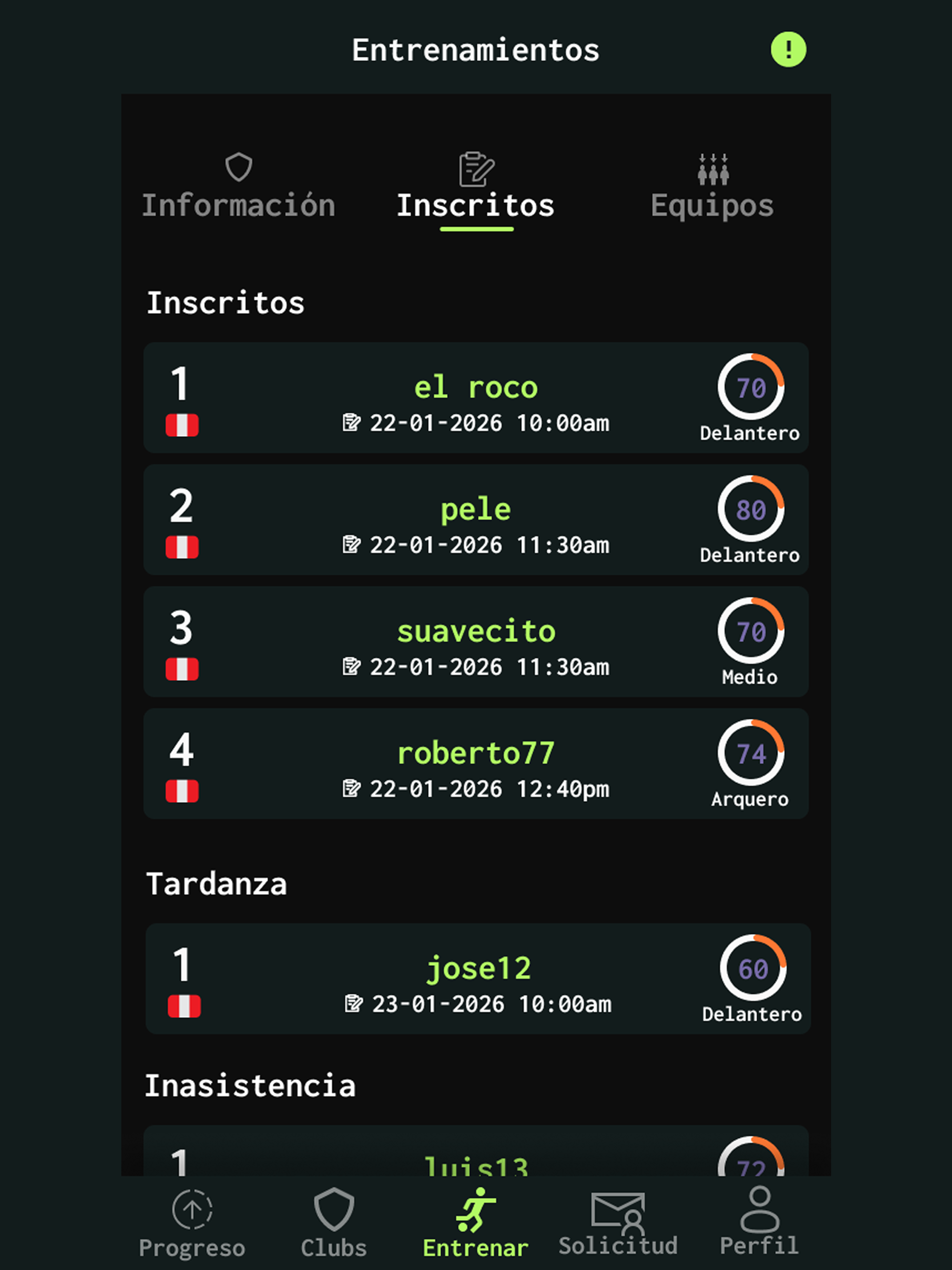Adrenalina: Futbol y Pichangas screenshot 13