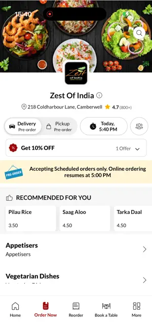 Zest Of India screenshot 2