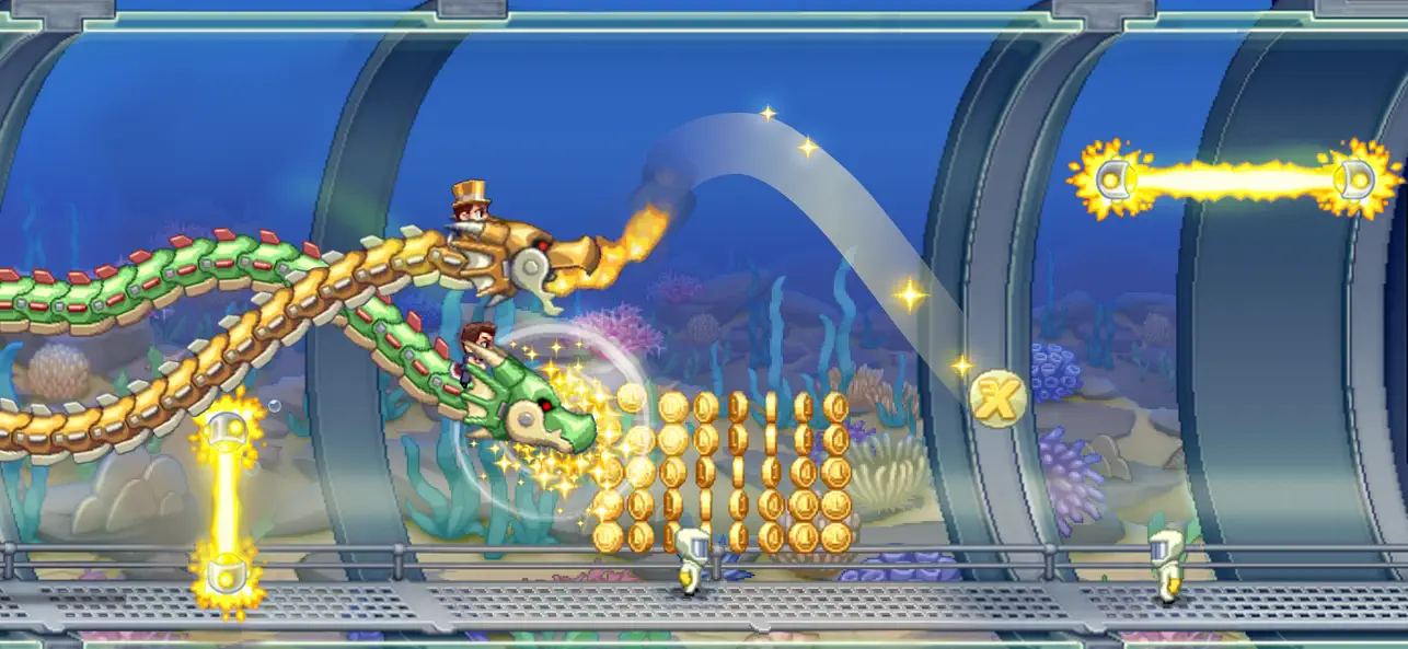 #1. Jetpack Joyride (iOS) Által: Halfbrick Studios