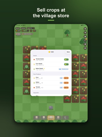 Vallon: Cozy Farm Life iPad screenshot