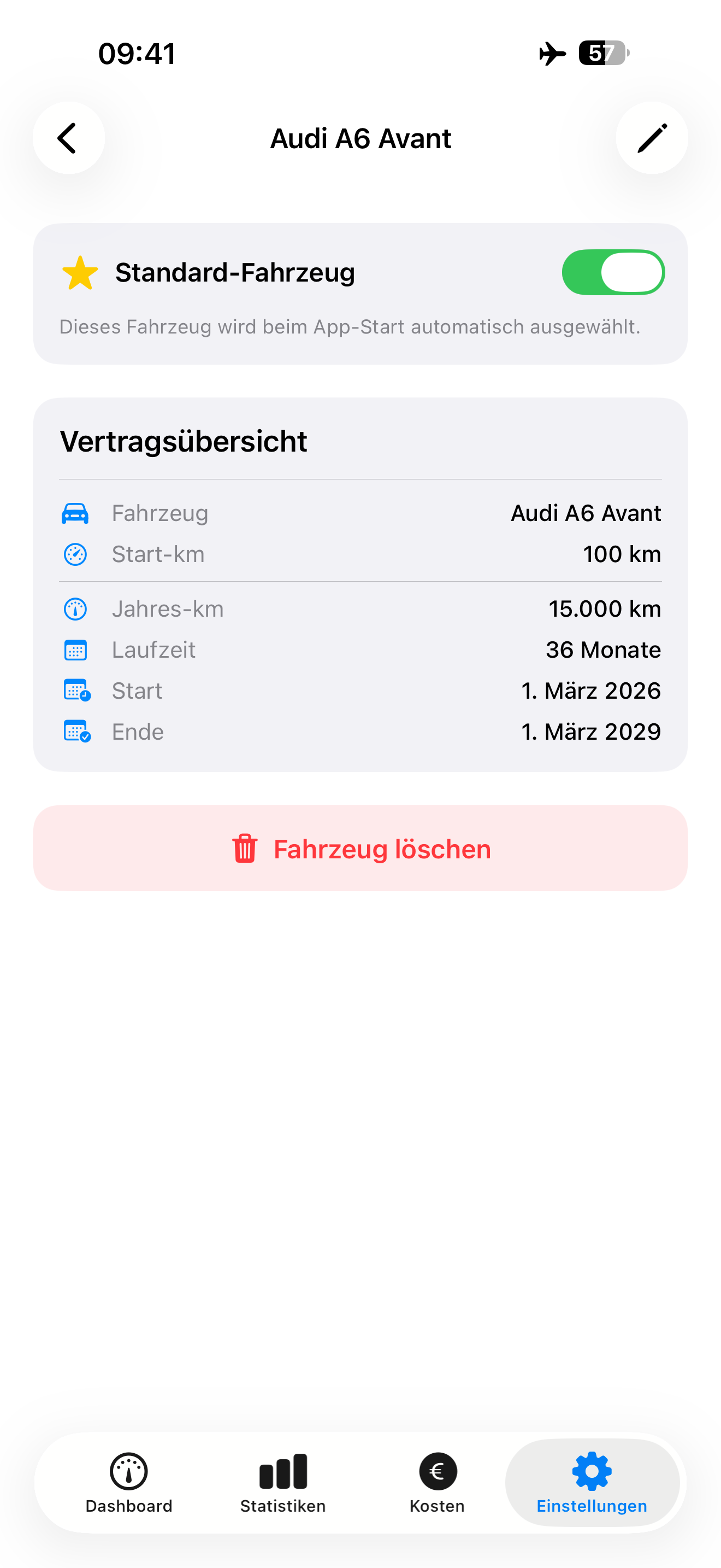 MyLeaseLog - Leasing Manager