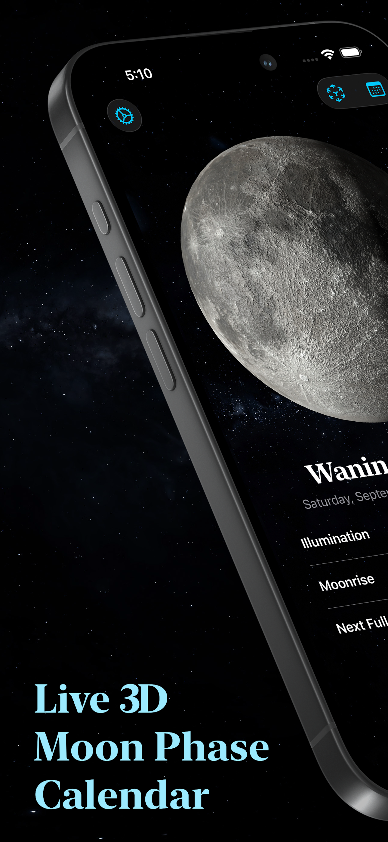 Moon Phase Calendar - Lumoon