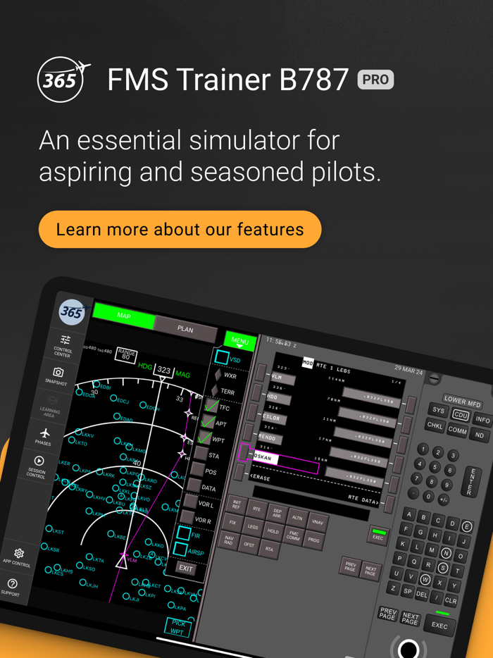 B787 FMS Trainer PRO