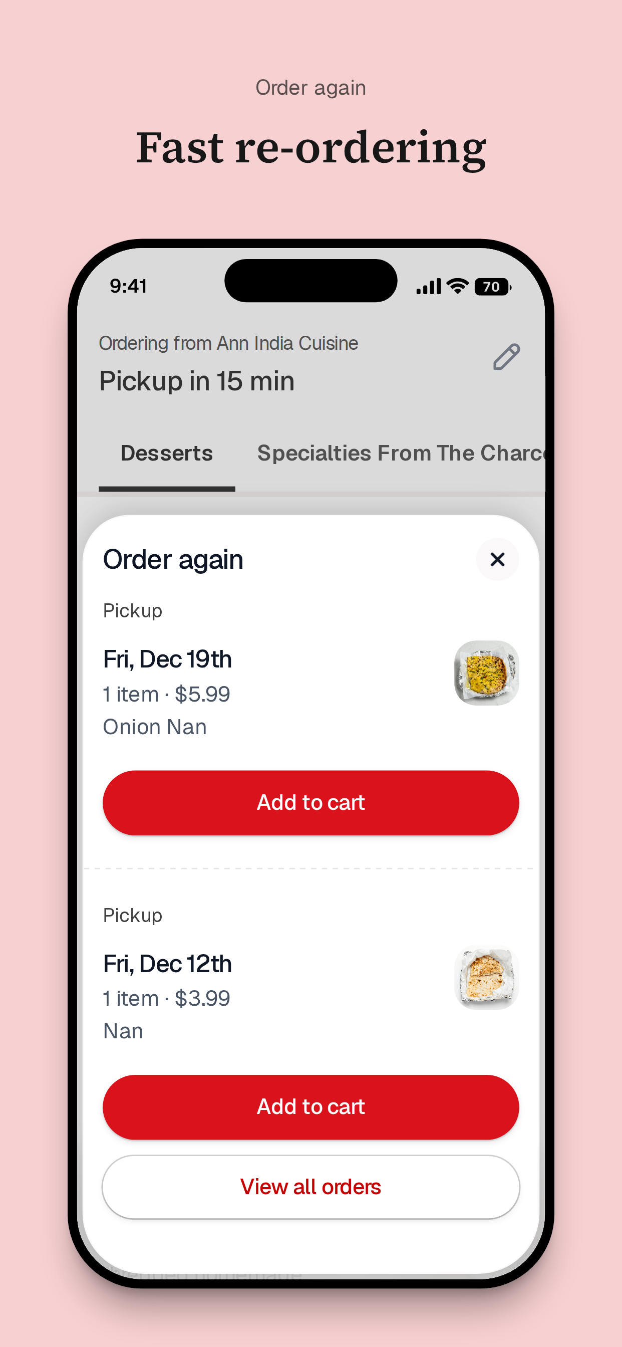 Ann India Cuisine screenshot 4