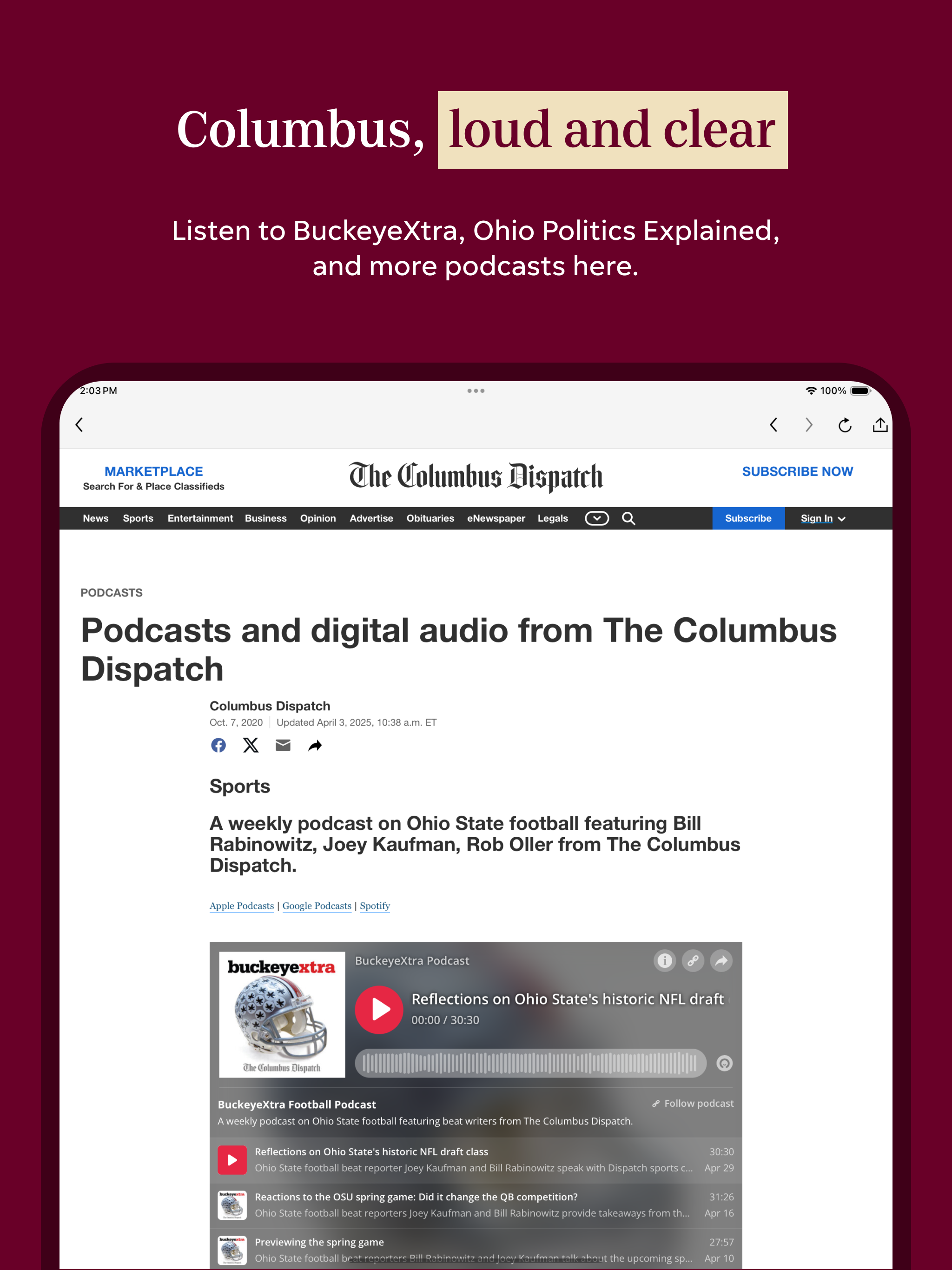 Columbus Dispatch: Local News