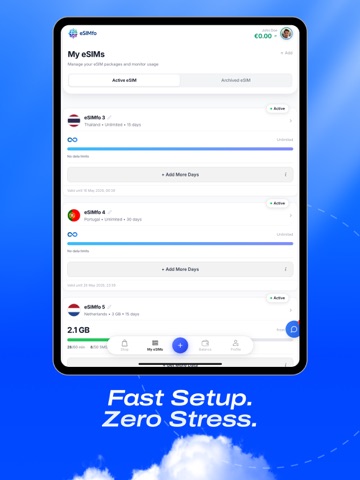 eSIMfo: Travel eSIM for iPhone iPad screenshot 3
