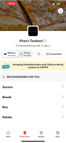 Khan's Tandoori. screenshot