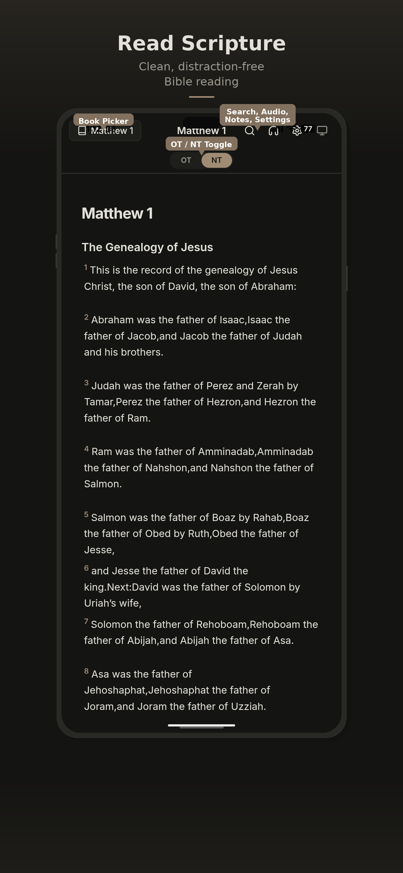 Selah - Parallel Bible & Audio