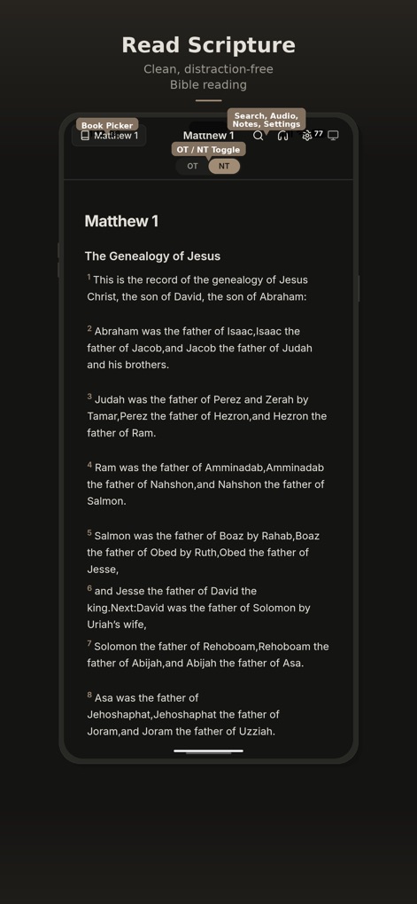 Selah - Parallel Bible & Audio - Reference App | MWM