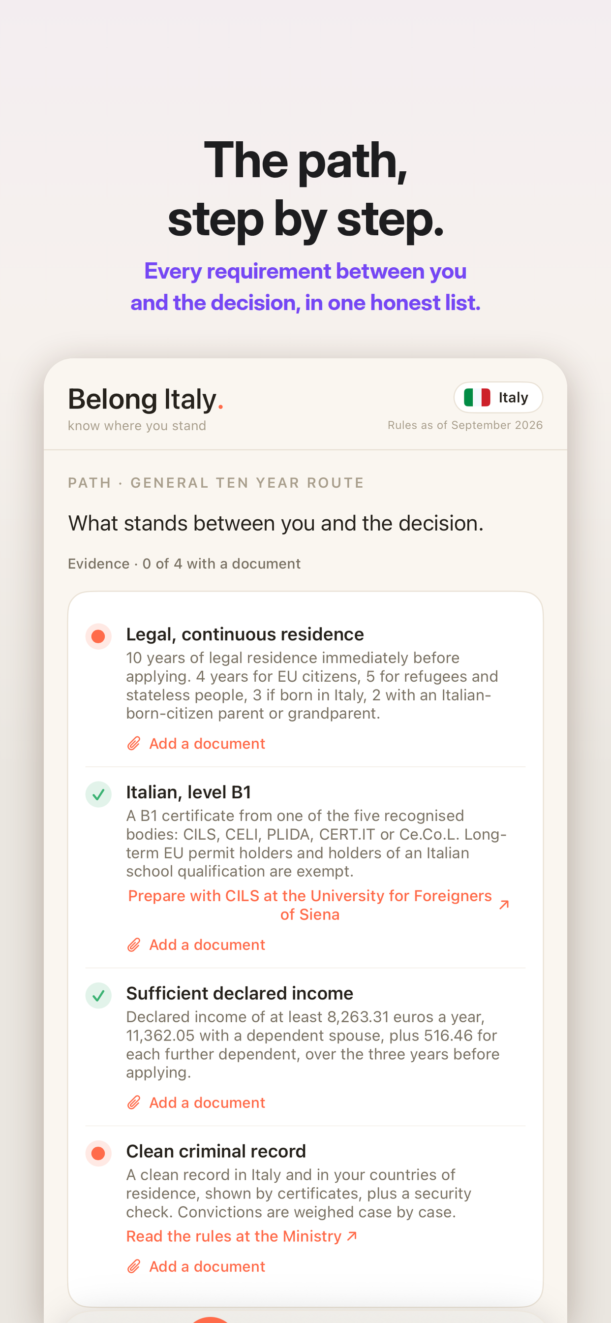 Belong Italy screenshot 4