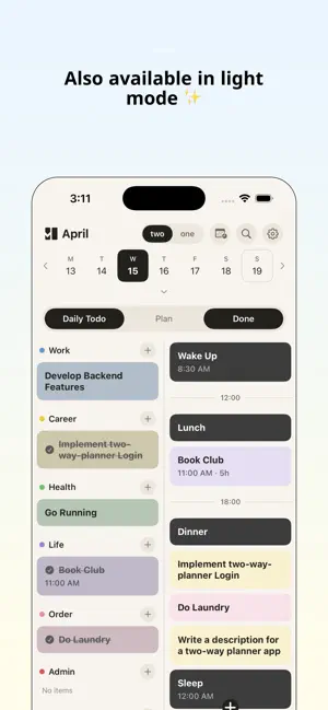 Todolog: To-dos to Records screenshot 3
