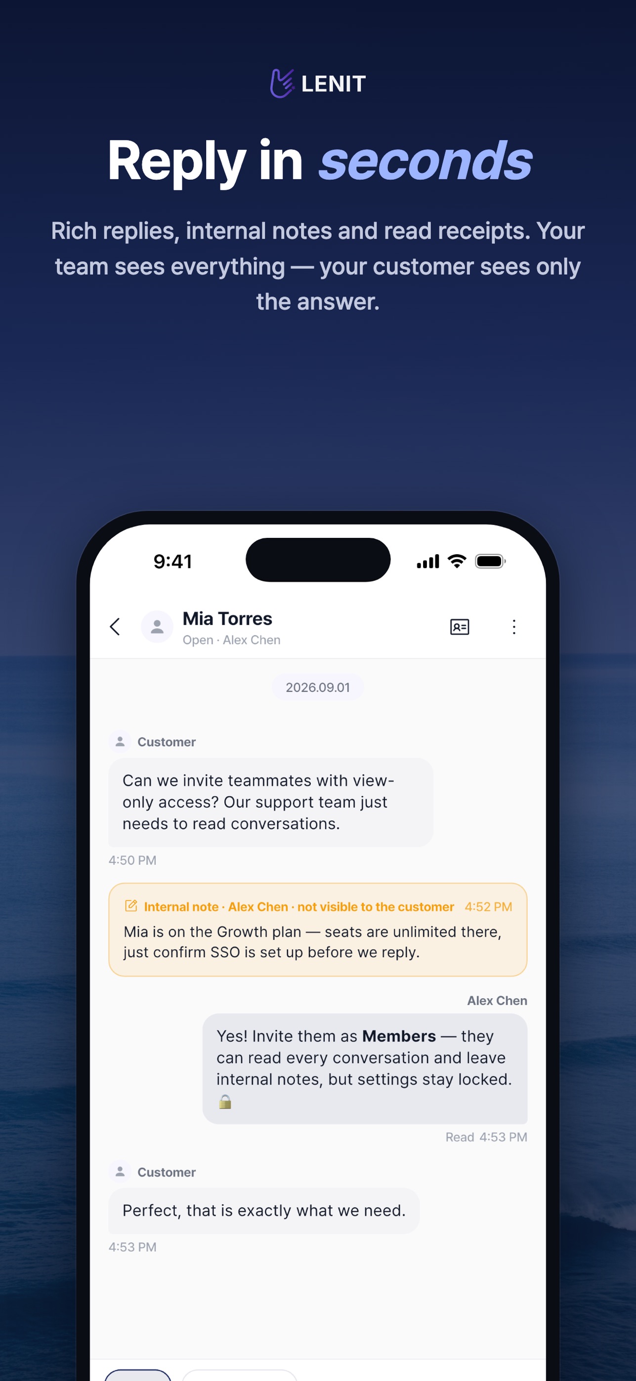 Screenshot 2 of Lenit Admin