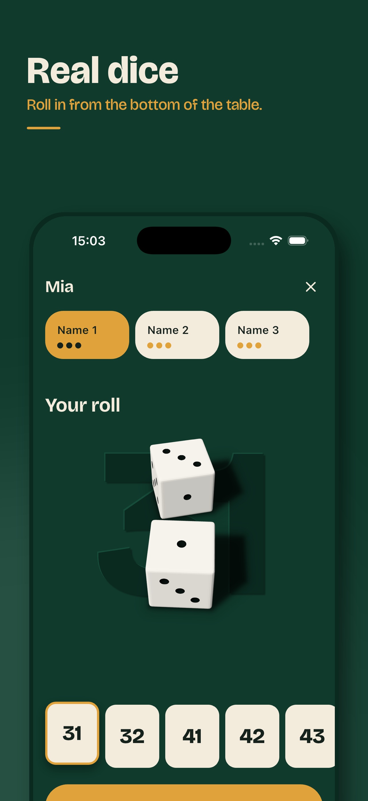 Screenshot 2 of Mia Dice – Liar's Dice