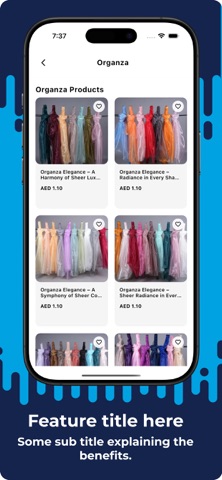 Unu Textile - Silk Fabrics App screenshot