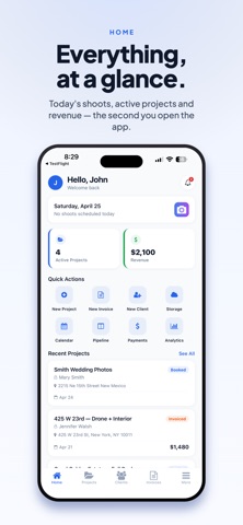 PhotoCRM — Photography CRM screenshot