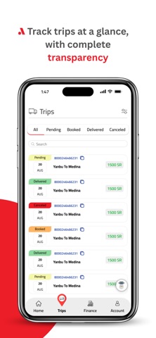 Carrier itruck screenshot