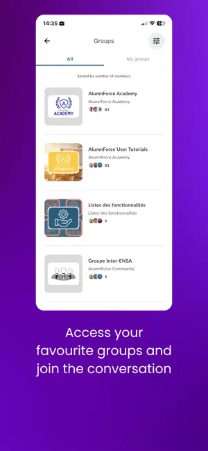 AlumnForce Mobile screenshot 4