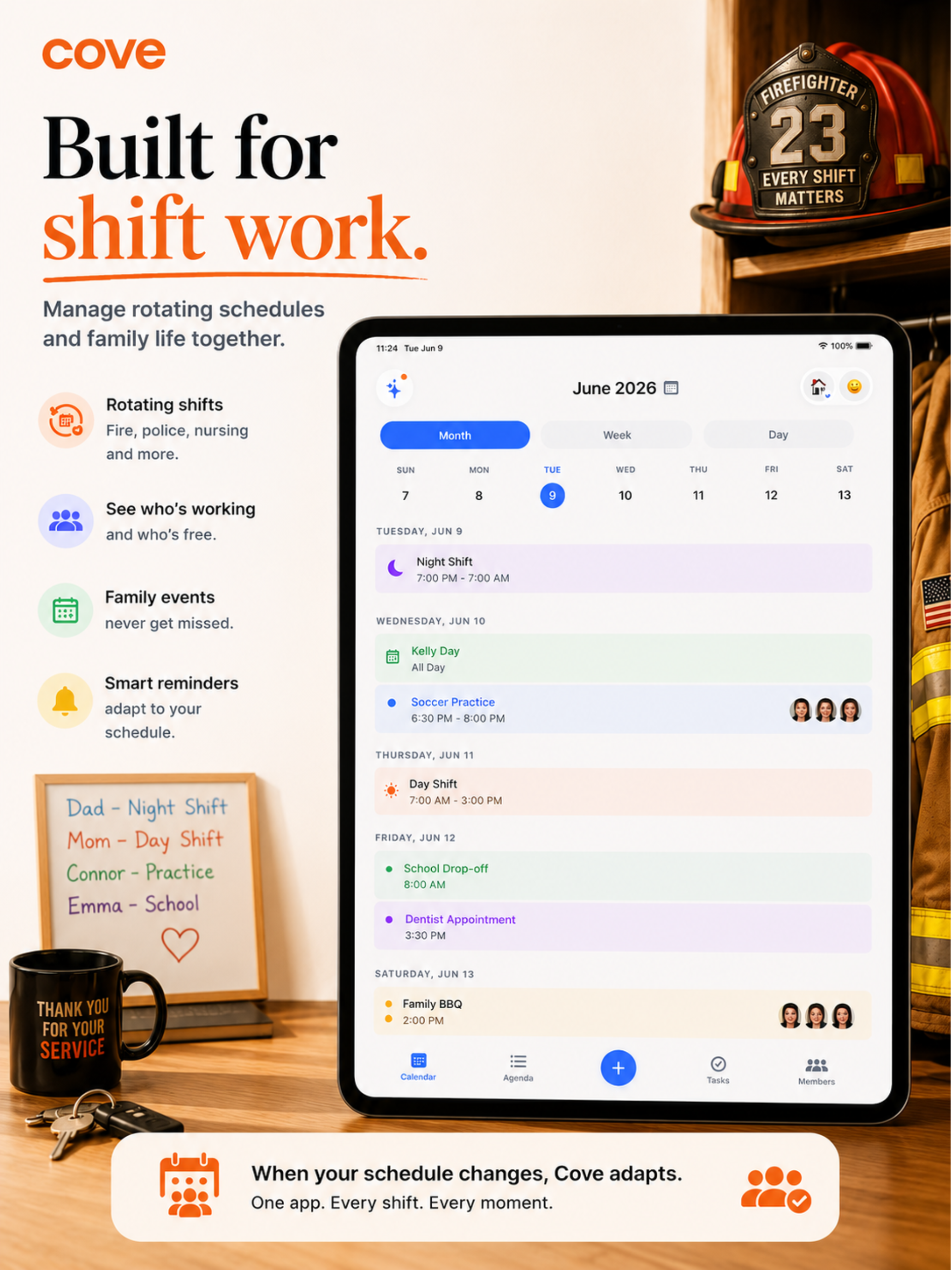 Cove Family Calendar & Planner