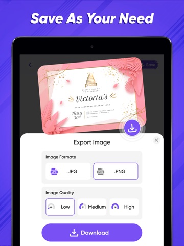 Certificate Maker :e-Sign Card iPad screenshot