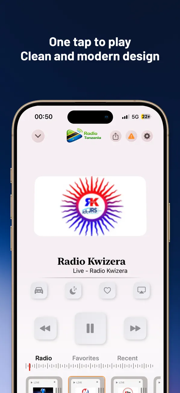 Screenshot #3 pour Radio Tanzania: FM AM Live