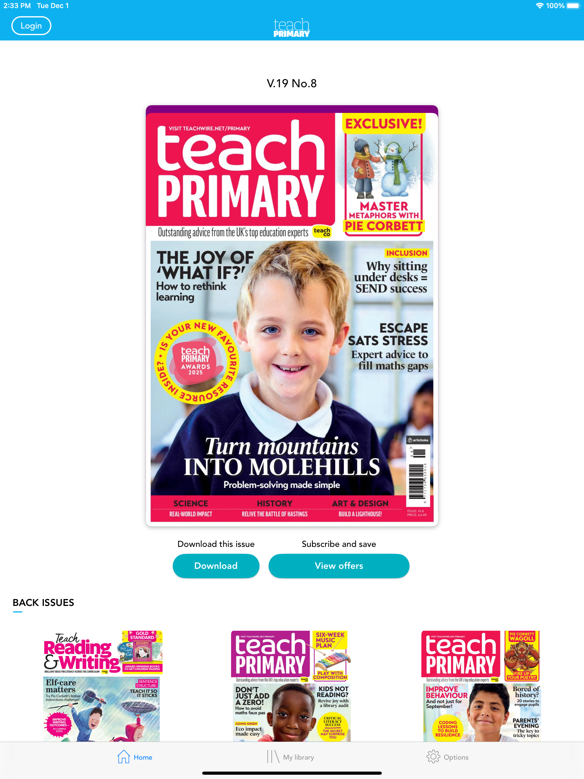 Teach Primary Magazine