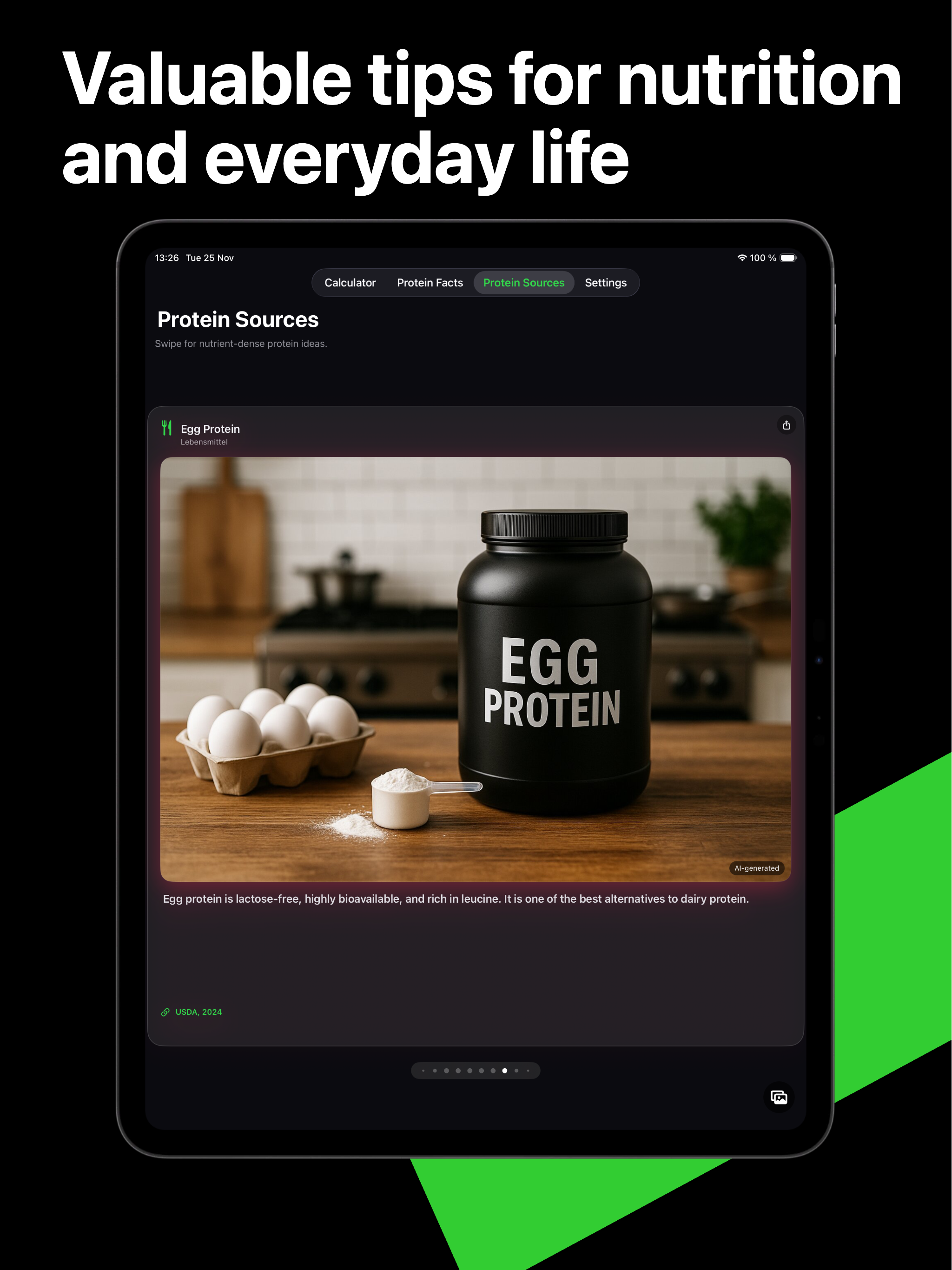 Protein Calculator & Recipes