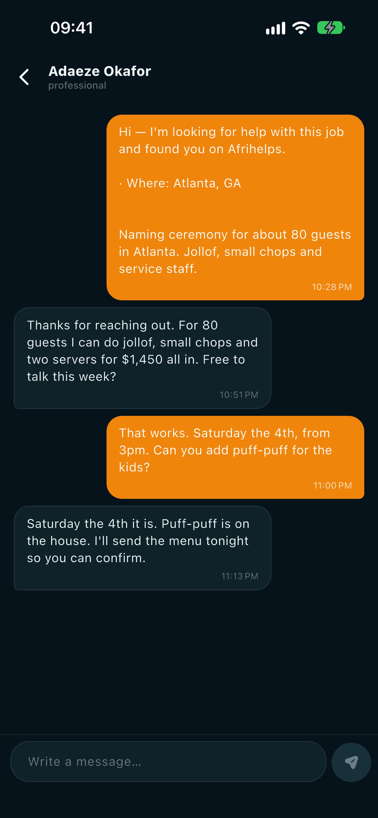 Screenshot 8 of Afrihelps