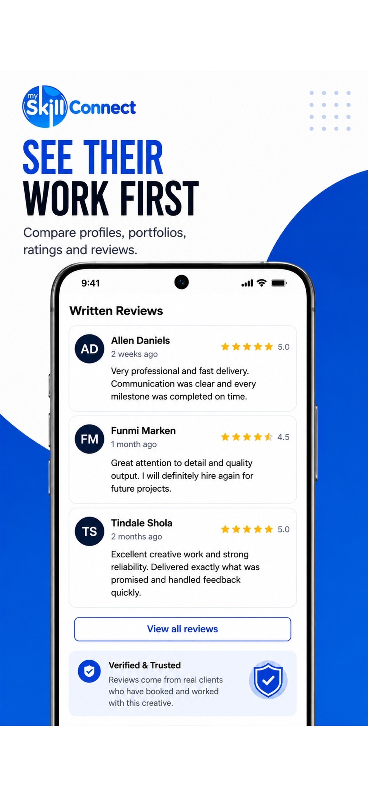 SkillConnect: Hire Creatives screenshot 4