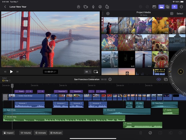 【图】iPad 版 Final Cut Pro(截图1) 【图】iPad 版 Final Cut Pro(截图1)
