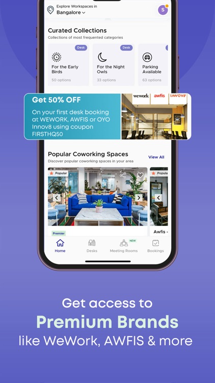 myHQ: Coworking Spaces screenshot-3
