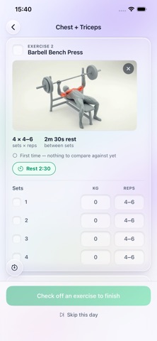 MyFitsy: Workout Tracker Screenshot 8 of 8